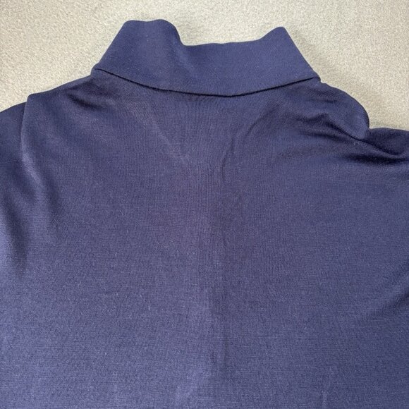 Icebreaker Merino Sweater Mens XL Blue 200 1/4 Zip Pullover Base Layer Techwear - Picture 15 of 16